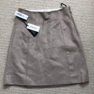 Aritzia Babaton Suede Skirt